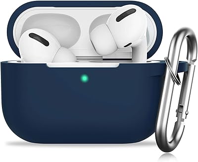 Étui de protection pour airpods pro avec porte-clés, étui de protection complet, anti-choc, silicone souple, compatible avec apple airpods pro pour femmes, hommes et filles, avec éclairage led avant de couleur bleue visible. En tant que boutique en ligne généraliste, DIAYTAR COTE D'IVOIRE se distingue par la largeur de son offre, allant des produits électroniques aux articles de mode, en passant par les produits alimentaires et d'entretien. Elle met également l'accent sur la qualité des produits et services proposés, visant à satisfaire pleinement les attentes de sa clientèle. Cela a contribué à renforcer sa position de leader sur le marché ivoirien.