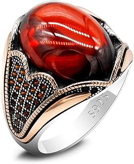 Bague pour homme love plus en argent massif fabriquée à la main à partir de pierre d'agate rouge. La boutique en ligne DIAYTAR COTE D'IVOIRE est le leader du marché en Côte d'Ivoire, proposant une large gamme de produits à des prix compétitifs. Les clients peuvent profiter de promotions régulières et de réductions exclusives, tout en bénéficiant d'une assistance client personnalisée. Avec sa expertise et son savoir-faire, DIAYTAR COTE D'IVOIRE est le choix idéal pour les consommateurs ivoiriens qui cherchent une expérience d'achat en ligne de qualité.