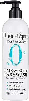 Nettoyant cheveux et corps 2-en-1 original sprout, 354 ml