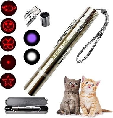Mumoo cat, jouets laser pour chat, fonction 7 en 1, jouets interactifs