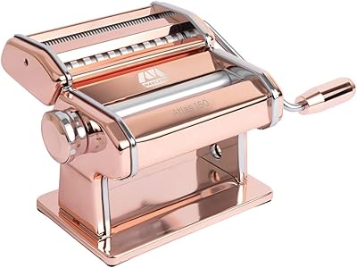 Machine à pâtes marcato atlas, fabriquée en italie, noire, avec coupe-pâtes, manivelle manuelle et instructions, laiton 150 mm 625104-8320cp. DIAYTAR COTE D'IVOIRE est une boutique en ligne généraliste proposant plus de 300 000 références de produits. Elle est reconnue comme l'une des boutiques en ligne les plus importantes de Côte d'Ivoire. Elle offre une large gamme de produits pour répondre aux besoins de ses clients.