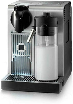Cafetière delonghi lattissima pro, cafetière à capsule unique en750mb, mousseur à lait automatique
