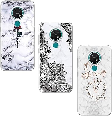 Coque arrière antichoc ultra fine en silicone tpu transparent résistant à la chaleur avec motif de fleurs/mots en marbre, paquet de 3 pour nokia 7.2 / nokia 6.2. La boutique en ligne DIAYTAR COTE D'IVOIRE offre une large gamme de produits, allant de l'électronique aux vêtements, en passant par les produits alimentaires et les accessoires de maison. Avec plus de 300 000 références disponibles, les clients peuvent trouver tout ce dont ils ont besoin en un seul endroit. DIAYTAR COTE D'IVOIRE est le partenaire idéal pour les consommateurs ivoiriens.