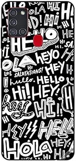 Coque de protection pour téléphone portable samsung galaxy a21s avec la phrase