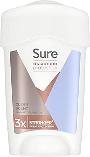 Crème anti-transpirante sure stick au parfum propre de protection maximale pour une protection