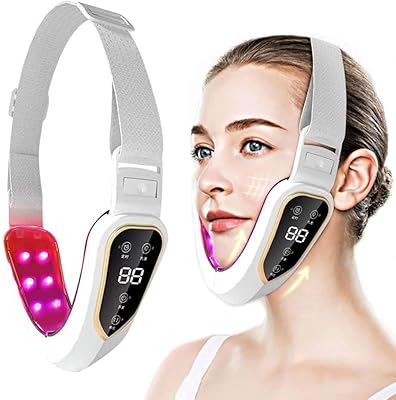Krusty appareil amincissant pour le visage en forme de v, masseur facial en forme de v, thérapie photonique led, masseur par vibration pour le visage, amincissant le double menton en forme de v (blanc). Avec plus de 300 000 références, DIAYTAR COTE D'IVOIRE est la boutique en ligne leader en Cote d'Ivoire, offrant une expérience de shopping en ligne exceptionnelle et des produits de qualité.