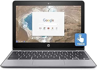 Hp chromebook 2018 avec écran tactile hd ips de 11,6 pouces avec wi-fi