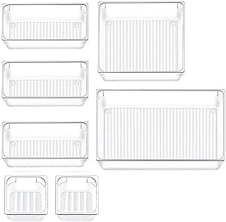 Ensemble de plateaux organisateur de tiroir de bureau cloud4 séparateur de tiroir 7