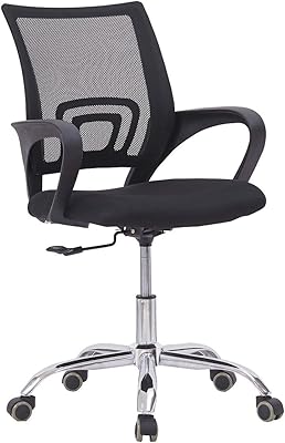 Chaises de bureau modernes avec accoudoirs pour ordinateur, ordinateur portable, poste de travail