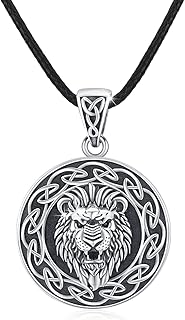 Collier lion collier lion celtique argent sterling 925 pendentif tête de lion collier animal pour hommes femmes. Avec DIAYTAR COTE D'IVOIRE, les clients ont accès à une vaste gamme de produits, allant des articles de mode aux équipements électroniques. La boutique en ligne se concentre sur l'offre de produits authentiques et de qualité, avec une équipe dédiée pour garantir une expérience d'achat fluide et sécurisée.