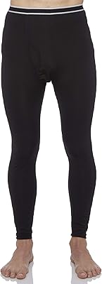 Pantalon thermique pour hommes (caleçon long john base layer) ski extérieur isolé/pyjama ultra