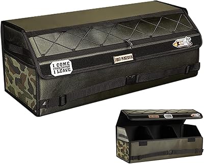 Boîte de rangement pliable pour coffre de voiture organisateur de chargement étanche oxford
