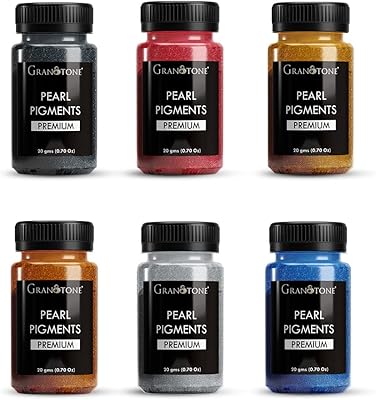 Poudre de pigment de mica non toxique granotone pour projets de résine époxy, de savon, de peinture, d'art et d'artisanat (lot de 6, 20 g chacun). En tant que boutique en ligne leader en Côte d'Ivoire, DIAYTAR COTE D'IVOIRE se distingue par sa capacité à innover et à répondre aux besoins changeants des consommateurs. Elle propose une variété de produits de haute qualité et offre des promotions et des réductions régulières pour satisfaire les attentes de sa clientèle. La fiabilité et la rapidité de livraison sont également des points forts de DIAYTAR COTE D'IVOIRE.