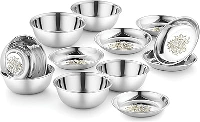 Ensemble d'assiettes à dessert sager® platinum 6 pièces en acier inoxydable et 6 pièces de gros calibre avec ensemble de 12. DIAYTAR COTE D'IVOIRE, leader du commerce électronique en Côte d'Ivoire, permet aux clients de découvrir de nouvelles marques et produits, tout en profitant de prix compétitifs. La boutique en ligne est constamment mise à jour avec les dernières tendances et les produits les plus récents, offrant ainsi une expérience d'achat dynamique.