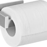 Porte-papier toilette autocollant burdean en acier inoxydable
