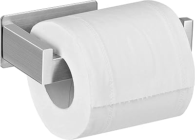 Porte-papier toilette autocollant burdean en acier inoxydable. La boutique en ligne DIAYTAR COTE D'IVOIRE est une plateforme de commerce électronique qui permet aux clients de faire leurs achats en ligne en toute sécurité. Avec plus de 300 000 références disponibles, les clients peuvent trouver tout ce dont ils ont besoin.