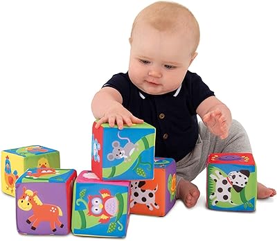 Jouets cubes flexibles pour enfants (lot de 6 pièces), a1085l de galt