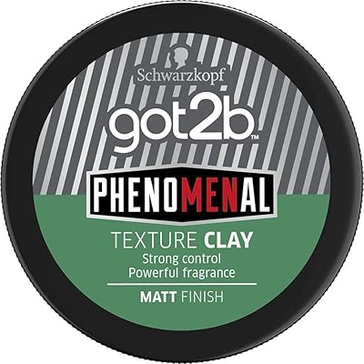 Argile coiffante à texture phénoménale schwarzkopf got2b végétalienne tenue forte finition