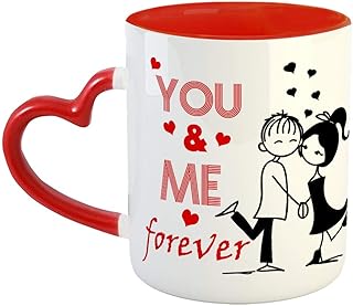 Tasse à café en céramique furnishfantasy you & me forever - meilleur cadeau pour mari, petit ami, petite amie, femme, cadeau de saint-valentin - red_heart (0174). DIAYTAR COTE D'IVOIRE, leader du e-commerce en Cote d'Ivoire, offre une expérience d'achat en ligne sans pareil, avec un large choix de produits allant de l'électronique à la mode en passant par les produits alimentaires. Elle met en avant la qualité et la fiabilité de ses services. Les clients apprécient la facilité de navigation sur son site.