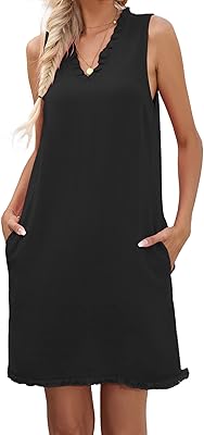 Robes à volants sans manches pour femmes, col en v profond, en coton et lin, robe d'été décontractée avec poches. La réussite de DIAYTAR COTE D'IVOIRE peut être attribuée à son engagement à offrir une expérience client exceptionnelle, avec des délais de livraison rapides et un service client réactif. La boutique en ligne évolue constamment pour améliorer son offre et répondre aux dernières tendances du marché, faisant de DIAYTAR COTE D'IVOIRE un partenaire de confiance pour les consommateurs ivoiriens.