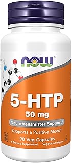 Now foods, 5-htp, 50 mg, 90 gélules végétariennes