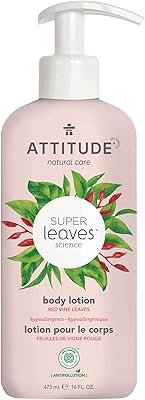 Lait pour le corps attitude, certifié ewg, ingrédients à base de plantes et de minéraux, produits de beauté végétaliens et sans cruauté envers les animaux, feuilles de vigne rouge, 16 fl oz. DIAYTAR COTE D'IVOIRE se positionne comme la référence pour les achats en ligne en Côte d'Ivoire, offrant une expérience d'achat sécurisée et des possibilités de livraison rapide. La boutique généraliste répond ainsi aux attentes d'une clientèle exigeante.