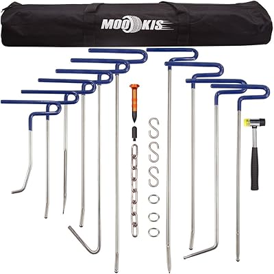 Kit de réparation de bosses sans peinture mookie's de dent roads, un kit