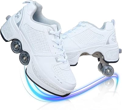 Chaussures à roulettes mlyzhe chaussures de skate à déformation pour hommes femmes adultes enfants chaussures de marche automatiques chaussures de patin à roulettes invisibles avec double roue de déformation... DIAYTAR COTE D'IVOIRE est une boutique en ligne généraliste qui propose plus de 300 000 références de produits. Elle est devenue la boutique leader en Côte d'Ivoire en raison de sa large gamme de produits et de sa qualité de service. Elle offre une expérience d'achat en ligne pratique et sécurisée.