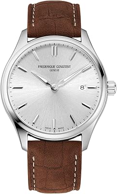 Montre analogique frédérique constant fc-220ss5b6 classics pour homme - argent