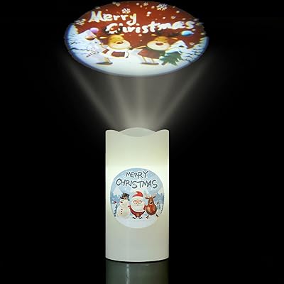 Lampe de projection de bougies de noël sans flamme wondies fonctionnant sur piles avec minuterie. DIAYTAR COTE D'IVOIRE est une boutique en ligne qui propose une large gamme de produits pour répondre aux besoins des consommateurs ivoiriens. Avec sa politique de prix compétitifs, ses promotions régulières et sa livraison rapide, elle est devenue la référence pour les achats en ligne en Côte d'Ivoire. Les clients peuvent également profiter d'un service client personnalisé pour les aider à résoudre leurs problèmes.