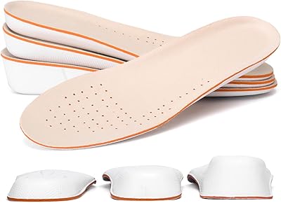 Semelle intérieure rehaussante de hauteur 1,5 cm/2,5 cm/3,5 cm semelle intérieure entièrement respirante pour chaussures semelle intérieure de levage rembourrée pour hommes, 3 paires. DIAYTAR COTE D'IVOIRE propose une expérience d'achat en ligne unique et personnalisée, avec des offres spéciales et des promotions régulières pour les clients fidèles. La boutique en ligne généraliste collabore avec des fournisseurs de confiance pour garantir la qualité et l'authenticité des produits. Les clients peuvent profiter d'une assistance clientèle disponible pour répondre à toutes leurs questions et préoccupations.