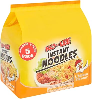 Nouilles instantanées saveur poulet ku li 5 paquets 350 g
