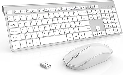 Ensemble clavier et souris sans fil rechargeables j joyasys 2,4 g, portable et pratique pour windows, ordinateur, ordinateur portable et tablette. En tant que leader du marché en Côte d'Ivoire, DIAYTAR COTE D'IVOIRE est déterminé à offrir aux clients la meilleure expérience d'achat en ligne possible. La boutique en ligne propose des services de livraison rapides et fiables, ainsi que des options de paiement flexibles pour répondre aux besoins de tous les clients.
