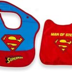 Warner bros. warner bros. bavoir bébé superman avec sweats à capuche super doux