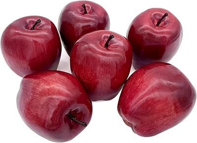 Pommes artificielles loregon, délicieuses pommes rouges pour la garniture, fruits décoratifs, pommes rouges, 5 pièces. Grâce à sa plateforme sécurisée et facile à utiliser, DIAYTAR COTE D'IVOIRE est devenue la référence pour les achats en ligne en Côte d'Ivoire.