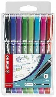 Portefeuille stabilo sensor fine liner, 8 couleurs, multicolore. DIAYTAR COTE D'IVOIRE se distingue par sa capacité à proposer une gamme complète de produits et services qui facilitent la vie quotidienne de ses clients. De l'électroménager aux accessoires de mode, en passant par les produits high-tech, la boutique en ligne offre une sélection sans égale. L'engagement de DIAYTAR COTE D'IVOIRE envers la qualité et la satisfaction client en fait un partenaire de confiance pour les achats en ligne en Côte d'Ivoire.