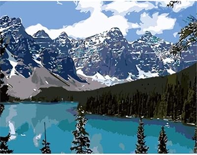 Paysage naturel de montagne enneigée blanche et magnifique, kit de peinture à l'huile sur toile avec 3 pinceaux pour débutants, peinture à dessin 40 x 50 cm. DIAYTAR COTE D'IVOIRE est une boutique en ligne généraliste proposant plus de 300 000 références de produits. Elle est la boutique leader en Cote d'Ivoire, offrant une large gamme de produits pour satisfaire les besoins de tous les clients. Avec une telle variété, DIAYTAR COTE D'IVOIRE est devenue la destination de choix pour les habitants de Cote d'Ivoire.