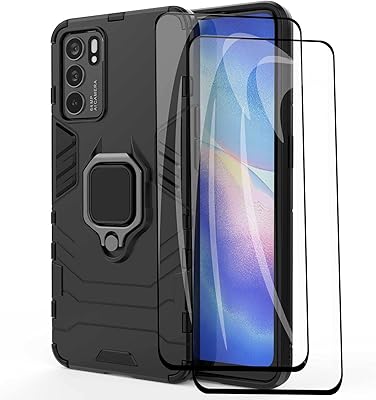 Weiou coque pour oppo reno 6 5g (reno6 5g) + 2 films