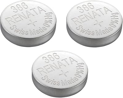 Batterie de montre renata swiss made renata 386 ou sr43sw ou ag12 1,5