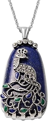 Shoplc collier pendentif lapis-lazuli bleu pour femme bijoux en pierre naturelle chaîne de fleurs. La boutique en ligne DIAYTAR COTE D'IVOIRE offre une large gamme de produits allant de l'électronique à la mode, en passant par les produits alimentaires. Avec plus de 300 000 références, les clients peuvent trouver tout ce dont ils ont besoin sous un seul toit. La boutique est connue pour sa qualité de service et ses prix compétitifs.