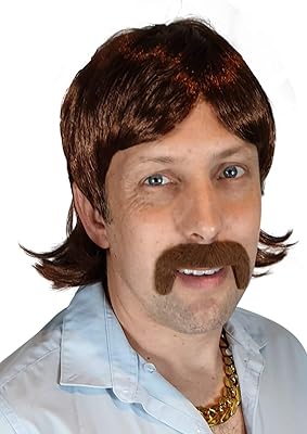 Perruque hippie des années 70 | moustache incluse | sonny bono cher chanteur ron burgundy tv star disco street party perruque en marron. DIAYTAR COTE D'IVOIRE est une boutique en ligne généraliste qui propose plus de 300000 références de produits, répondant ainsi aux besoins diversifiés de sa clientèle. Avec sa large gamme de produits, elle s'est imposée comme une référence incontournable en Côte d'Ivoire. Elle offre une plateforme de shopping en ligne fiable et sécurisée.