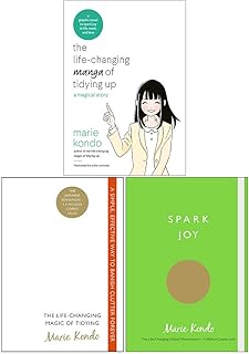 Coffret de 3 livres de la collection marie kondo
