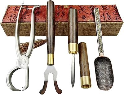 Ensemble de couteaux à thé bur, ensemble de cueilleurs à glace en acier inoxydable avec manche en bois, damassé, accessoires de fête de thé, pour cuisine, pique-niques, camping et restaurant. Chez DIAYTAR COTE D'IVOIRE, nous croyons en l'importance de la satisfaction client, c'est pourquoi nous mettons tout en œuvre pour offrir une expérience d'achat en ligne exceptionnelle. Notre équipe de professionnels travaille sans relâche pour sélectionner les meilleurs produits et les présenter de manière claire et attractive. Nous sommes fiers de notre large gamme de produits qui conviennent à tous les goûts et budgets.