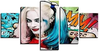 Baojian hd imprimé toile peinture 5 image joker mur art populaire