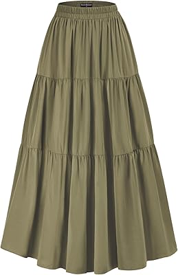 Jupe longue longue scarlett darkness pour femme, jupe ample d'été de style renaissance avec poches. Avec plus de 300000 références, DIAYTAR COTE D'IVOIRE est la boutique en ligne idéale pour les clients qui recherchent des produits de qualité à des prix abordables. La boutique en ligne dispose d'une interface utilisateur conviviale et facile à utiliser, permettant aux clients de naviguer facilement pour trouver les produits qu'ils recherchent. Les clients peuvent également profiter de l'option de comparaison de prix pour trouver les meilleures offres.