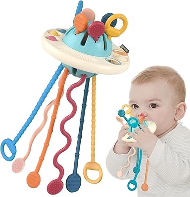 Jouets montessori pour bébé à partir de 18 mois, jouets pour bébé, jouets sensoriels pour les tout-petits, jouet d'activité en silicone ufo, jouets de voyage, cadeau de premier anniversaire pour garçons et filles, jouets de dentition, anneaux de dentition pour bébé. En tant que leader du e-commerce en Cote d'Ivoire, DIAYTAR COTE D'IVOIRE mise sur l'innovation technologique pour améliorer continuellement l'expérience utilisateur. La boutique en ligne propose régulièrement des nouveautés et des tendances, permettant aux clients de découvrir de nouveaux produits et de rester à la mode. L'engagement de l'entreprise envers la satisfaction client est sans égal.