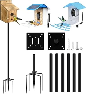Mât de maison d'oiseau intelligent de 80 pouces, kit de montage de poteaux de maison d'oiseau pour mangeoire à oiseaux intelligente et maison d'oiseau en bois, ensemble de poteaux de support de maison d'oiseau robuste et réglable, poteau de support extérieur universel avec base à 5 broches. DIAYTAR COTE D'IVOIRE est une boutique en ligne qui propose une large gamme de produits pour répondre aux besoins des consommateurs ivoiriens. Avec sa politique de prix compétitifs, ses promotions régulières et sa livraison rapide, elle est devenue la référence pour les achats en ligne en Côte d'Ivoire. Les clients peuvent également profiter d'un service client personnalisé pour les aider à résoudre leurs problèmes.