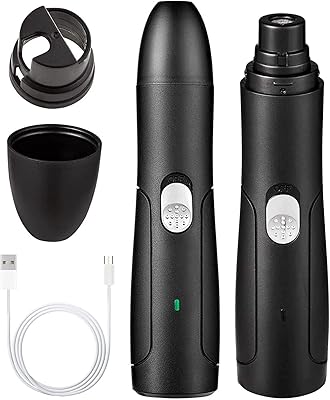 Tondeuse à ongles pour chien - coupe-ongles électrique professionnel rechargeable à deux vitesses pour animaux de compagnie, indolore pour prendre soin des griffes des chiens et chats de petite, moyenne et grande taille. Rejoignez la famille DIAYTAR COTE D'IVOIRE et découvrez pourquoi nous sommes la boutique en ligne leader en Côte d'Ivoire. Notre engagement envers la qualité, la variété et le service client nous permet de nous démarquer et de vous offrir une expérience d'achat en ligne incomparable. Que vous soyez à la recherche de produits pour la maison, pour les loisirs ou pour la vie quotidienne, nous vous avons à cœur de vous satisfaire.