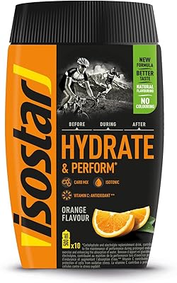 Isostar hydrate & perform - boisson électrolytique isostar 400 g - solution électrolytique pour soutenir la performance sportive - orange. DIAYTAR COTE D'IVOIRE est une boutique en ligne généraliste qui propose plus de 300 000 références de produits divers. Elle est leader en Côte d'Ivoire et offre une grande variété de choix pour les consommateurs. Avec sa sélection complète, DIAYTAR COTE D'IVOIRE est l'endroit idéal pour faire vos achats en ligne.