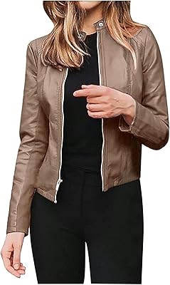 Veste courte décontractée en simili cuir pour femme, veste de sport classique élégante pour femme. La boutique en ligne Diaytar Côte d'Ivoire est le leader du commerce électronique en Côte d'Ivoire, proposant plus de 300 000 références de produits à des prix compétitifs. Les clients peuvent profiter d'une expérience d'achat en ligne pratique et sécurisée, avec des options de paiement et de livraison variées. La boutique en ligne propose également des promotions et des offres spéciales pour fidéliser ses clients.